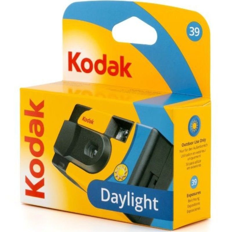 Cámara Desechable Kodak DayLight 39/ 39 Exposiciones/ Amarilla y Azul