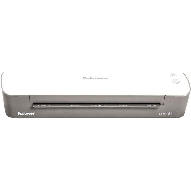 Plastificadora Fellowes Ion A4 4560001/ hasta A4 y 80-125 Micras/ Blanca y Gris - изображение 2