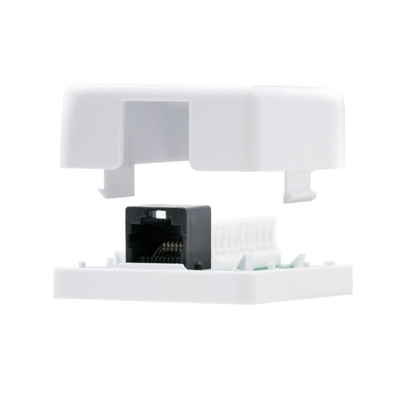Roseta de Superficie Nanocable 10.21.1501/ Cat.6/ 1 Toma - изображение 2