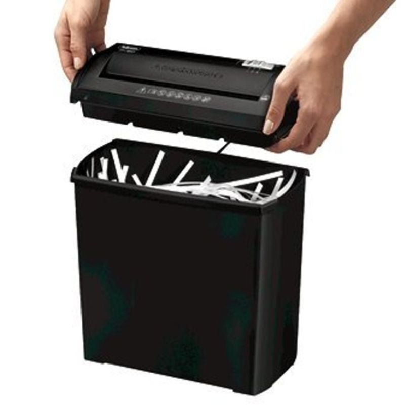Destructora Fellowes P-25S/ Corte en Tiras de 7mm/ Negra - изображение 2