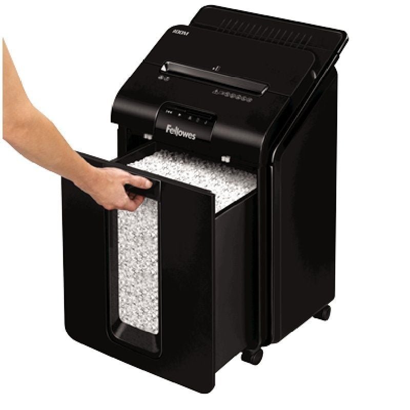 Destructora Fellowes AutoMax 100M/ Microcorte de 4 x 10mm/ Negra - изображение 3
