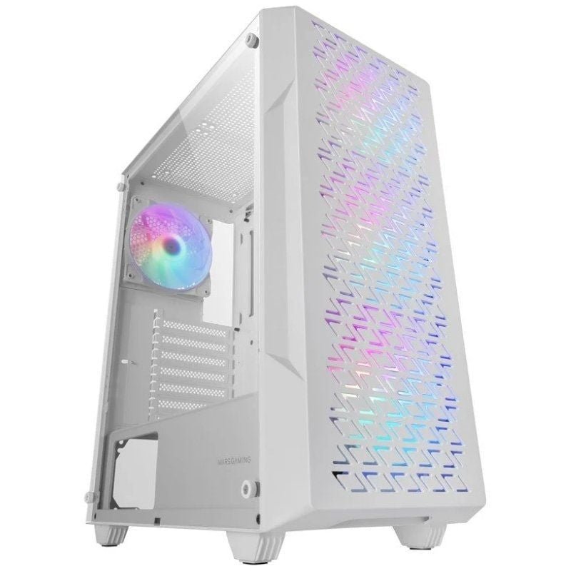 Caja Gaming Semitorre Mars Gaming MC-GEO/ Blanca - изображение 1