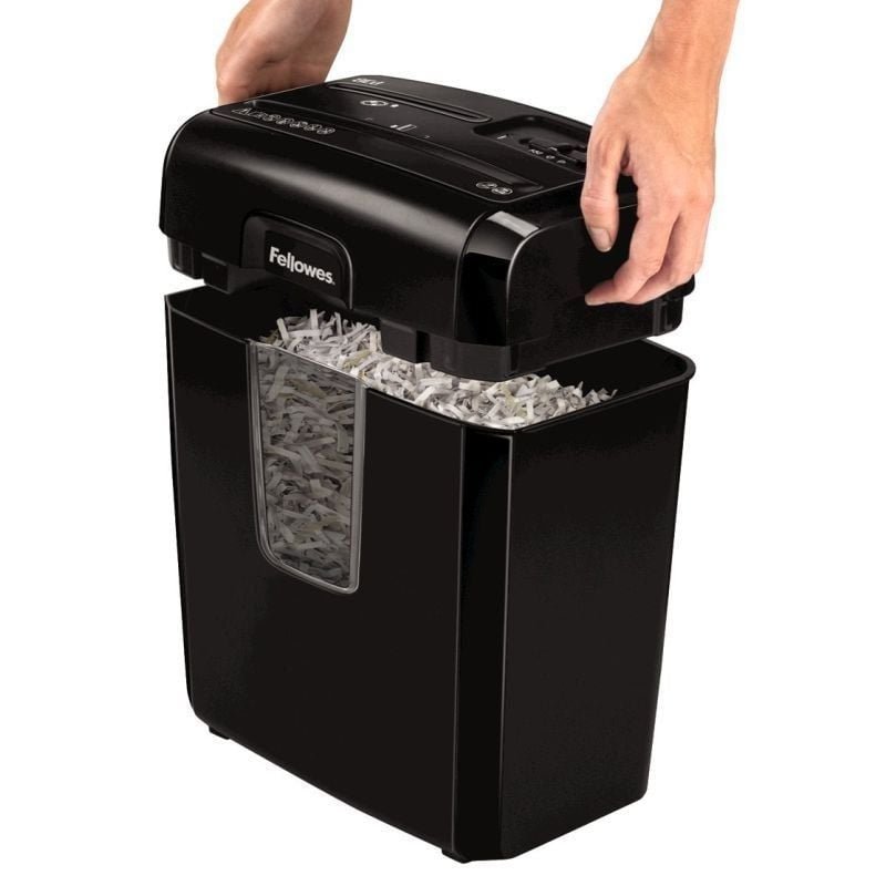 Destructora Fellowes 8CD/ Corte en Partículas de 4 x 35mm/ Negra - изображение 3