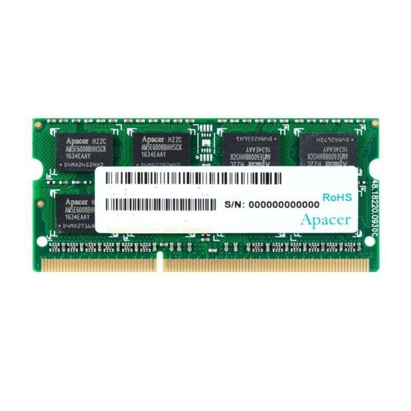 Memoria RAM Apacer 4GB/ DDR3/ 1600MHz/ 1.5V/ CL11/ SODIMM - изображение 1