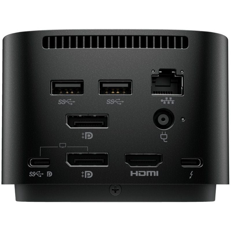 Docking USB Tipo-C HP G4/ 2xUSB/ 2xUSB Tipo-C/ 1xAC/ 1xHDMI/ 1xRJ45/ 2xDisplayPort/ 1xThunderbolt/ 2xUSB PD/ 1xUSB Tipo-C PD/ 2xTarjetas NIC/ Negro - изображение 2