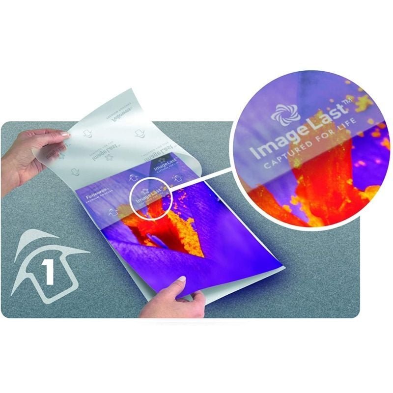 Fundas para Plastificar Fellowes 5307407/ A4/ 125 Micras/ 100 unidades - изображение 3