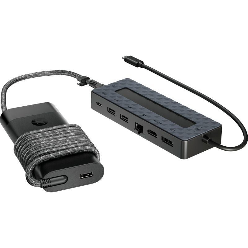 Pack Docking USB Tipo-C y Cargador Universal para Portátil HP 9H0H9AA - изображение 2