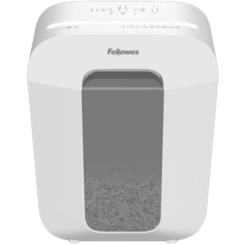 Destructora Fellowes LX50/ Corte en Partículas de 4 x 37mm/ Blanca