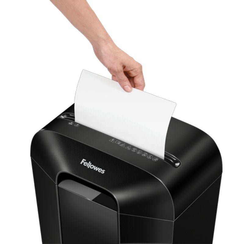 Destructora Fellowes LX41/ Minicorte de 4 x 12mm/ Negra - изображение 4