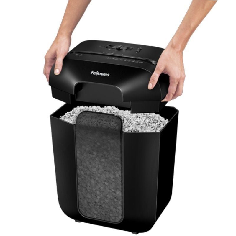 Destructora Fellowes LX41/ Minicorte de 4 x 12mm/ Negra - изображение 5