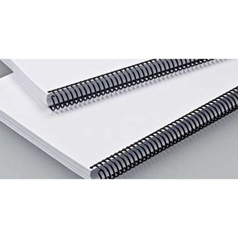 Espirales Metálicas Fellowes 5110601/ Hasta 120 A4/ 100 unidades/ Negras - изображение 3