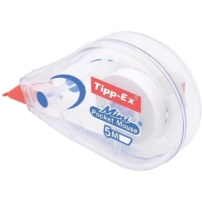 Caja de Correctores de Escritura en Cinta Bic Tipp-Ex Mini Pocket Mouse/ 5mm x 5m/ 10 unidades - изображение 3