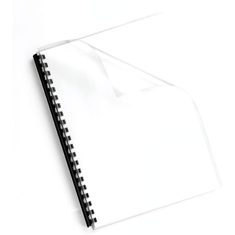 Portadas de Polipropileno Fellowes 54772/ A4/ 500 Micras/ 100 unidades/ Negras - изображение 2