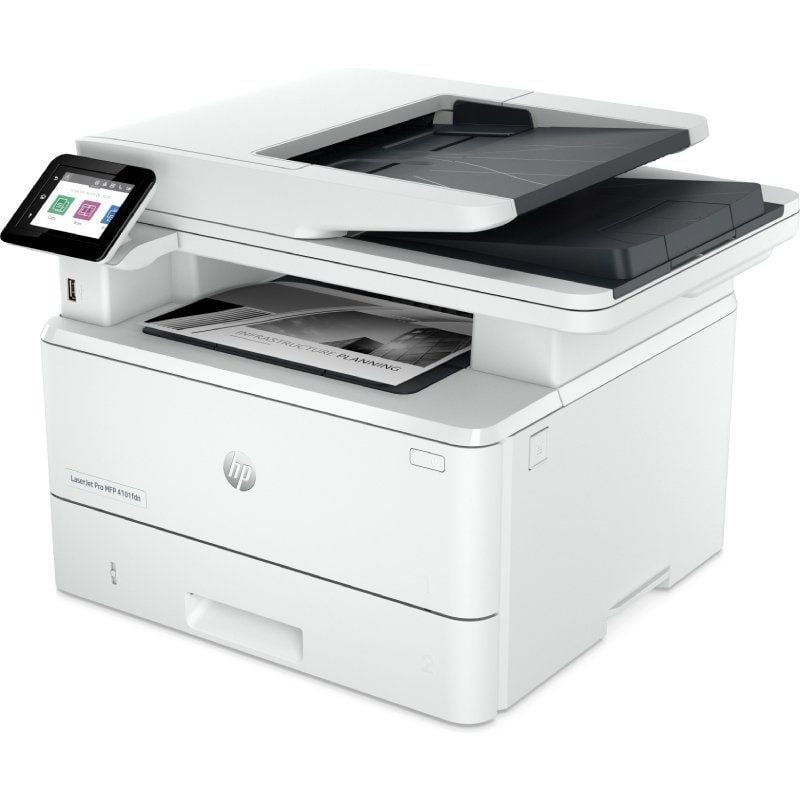 Multifunción Láser Monocromo HP Laserjet Pro 4102FDW WiFi/ Fax/ Dúplex/ ADF/ Blanca - изображение 2