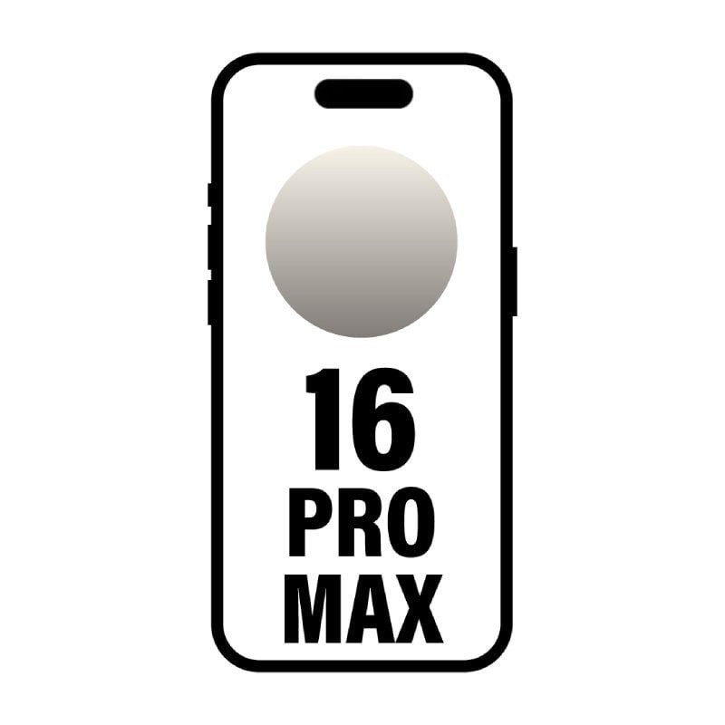 Smartphone Apple iPhone 16 Pro Max 256GB/ 6.9"/ 5G/ Titanio Natural