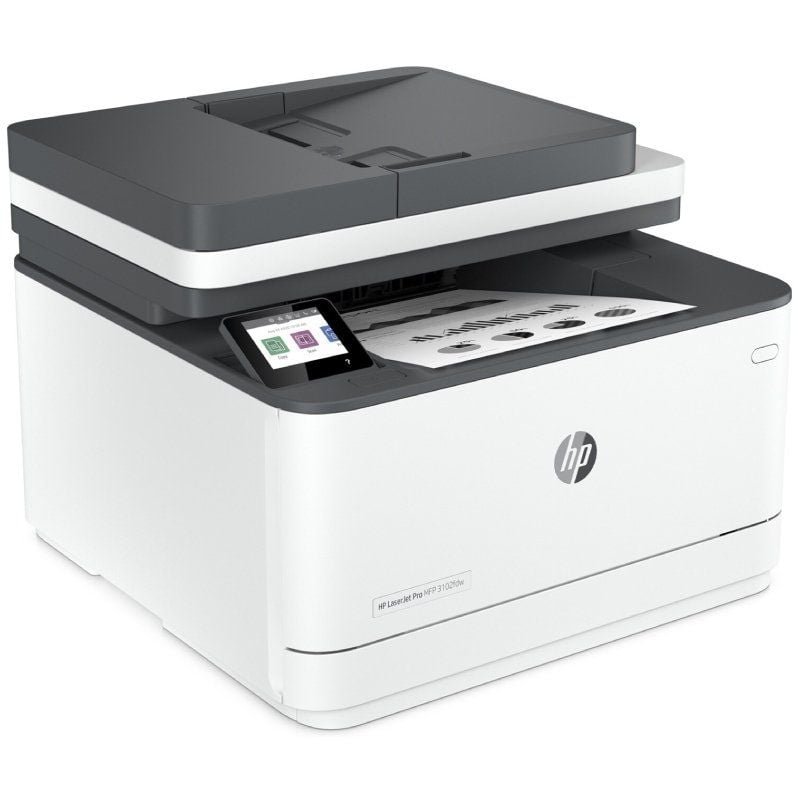 Multifunción Láser Monocromo HP Laserjet Pro 3102FDW WiFi/ Fax/ Dúplex/ Blanca - изображение 2