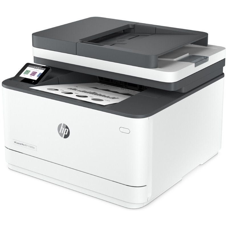 Multifunción Láser Monocromo HP Laserjet Pro 3102FDW WiFi/ Fax/ Dúplex/ Blanca - изображение 3