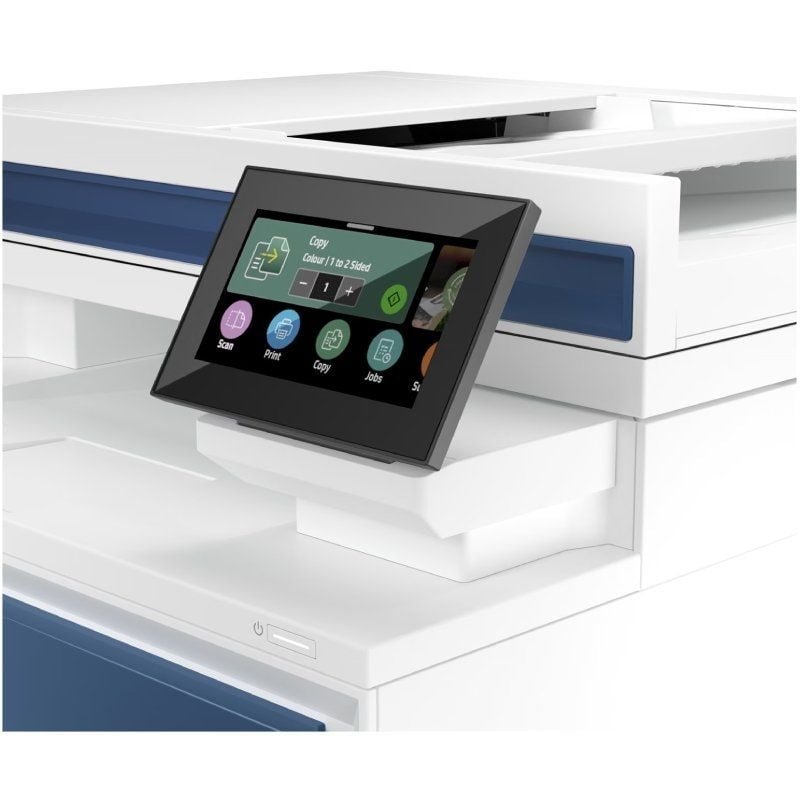 Multifunción Láser Color HP LaserJet Pro 4302fdw/ WiFi/ Fax/ Dúplex/ ADF/ Blanca y Azul - изображение 3
