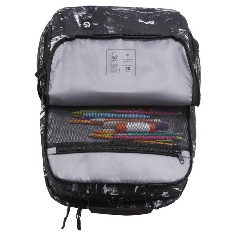 Mochila HP Campus XL 7J592AA para Portátiles hasta 16"/ Negra y Blanca - изображение 2