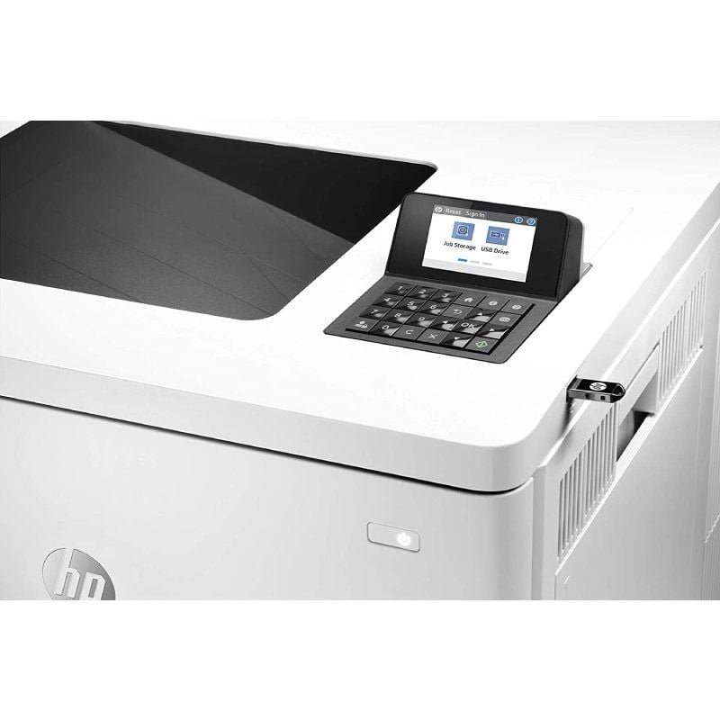Impresora Láser Color HP LaserJet Enterprise M554DN Dúplex/ Blanca - изображение 2