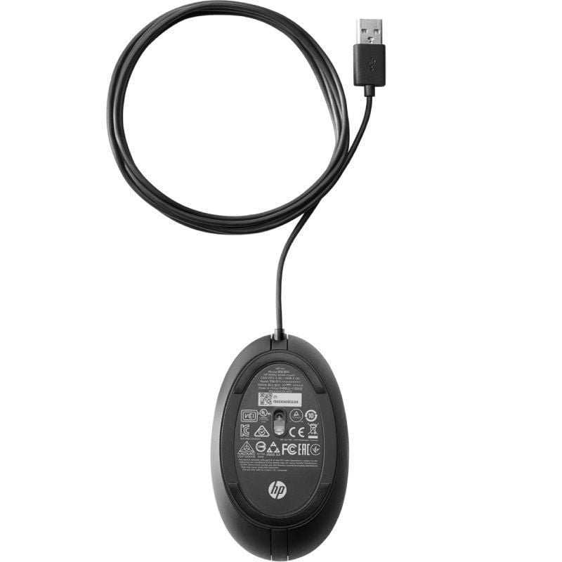 Ratón HP 320M/ Hasta 1200 DPI/ Negro - изображение 3