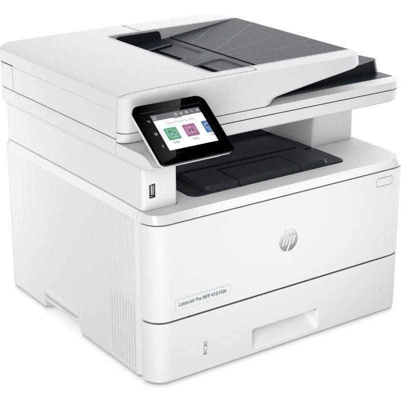 Multifunción Láser Monocromo HP Laserjet Pro 4102FDW WiFi/ Fax/ Dúplex/ ADF/ Blanca - изображение 3
