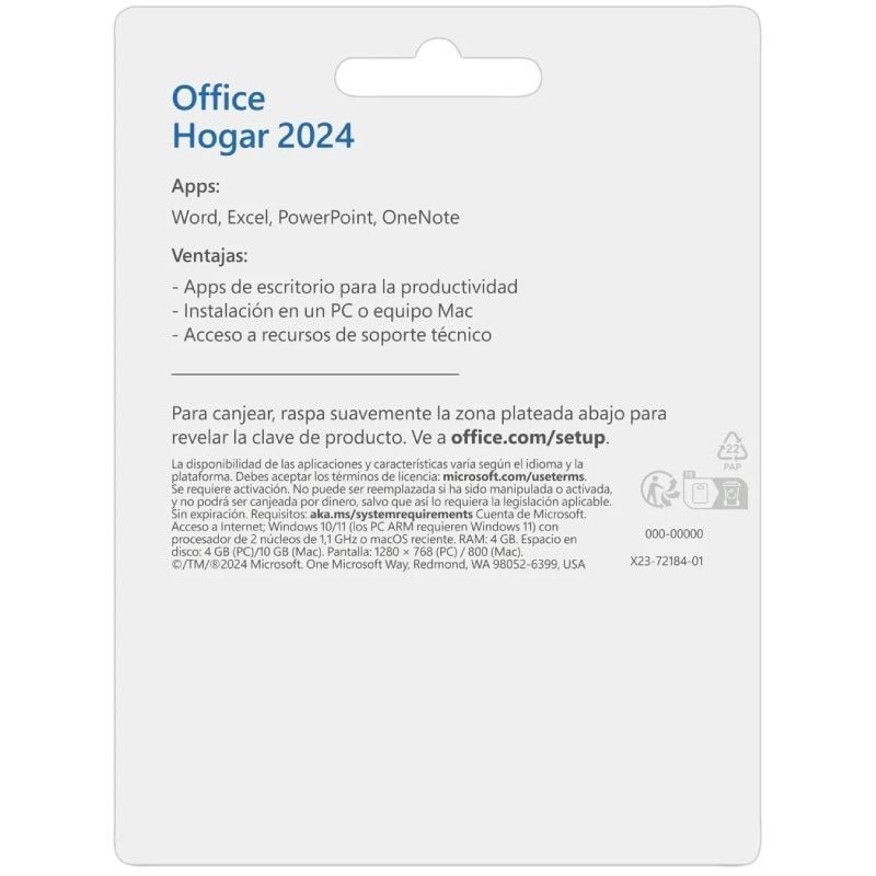 Microsoft Office Hogar 2024/ 1 Usuario/ Licencia Perpetua - изображение 2