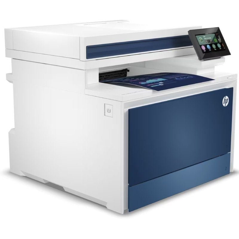 Multifunción Láser Color HP LaserJet Pro 4302dw/ WiFi/ Dúplex/ ADF/ Blanca y Azul - изображение 2