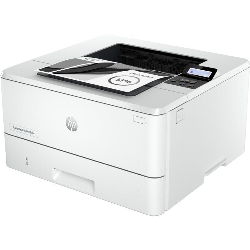 Impresora Láser Monocromo HP Laserjet Pro 4002DW WiFi/ Dúplex/ Blanca - изображение 3