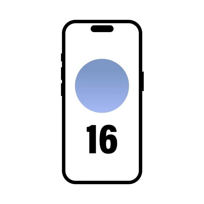 Smartphone Apple iPhone 16 128GB/ 6.1"/ 5G/ Azul Ultramar