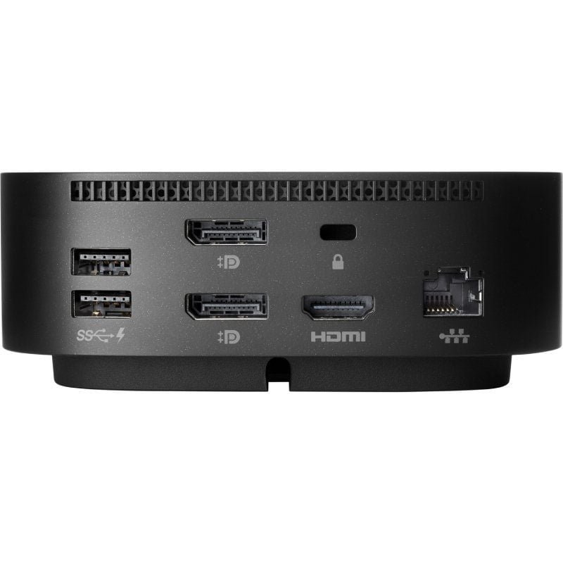 Docking USB Tipo-C HP G5/ 4xUSB/ 1xHDMI/ 1xRJ45/ 2xDisplayPort/ 1xJack/ 1xUSB Tipo-C PD/ Negro - изображение 4