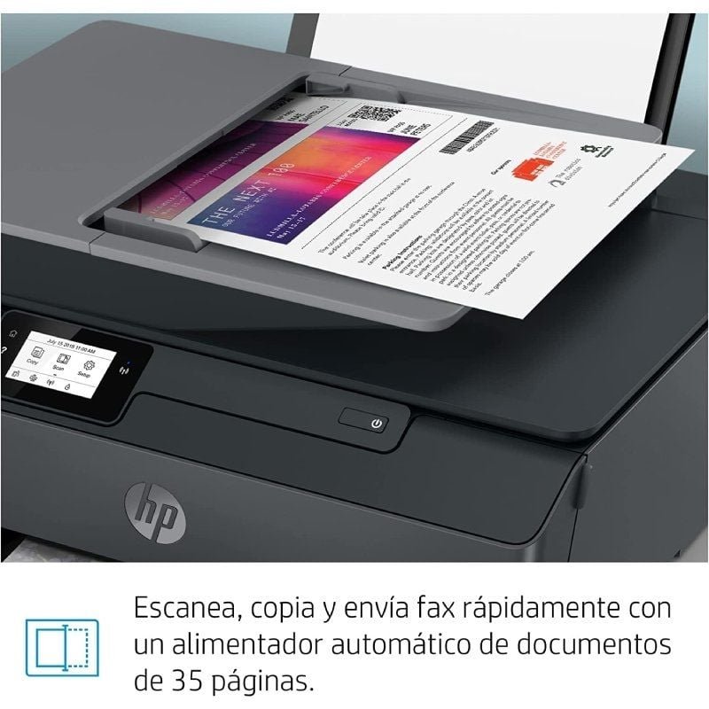 Multifunción Recargable HP Smart Tank Plus 655/ WiFi/ Fax/ Negra - изображение 5