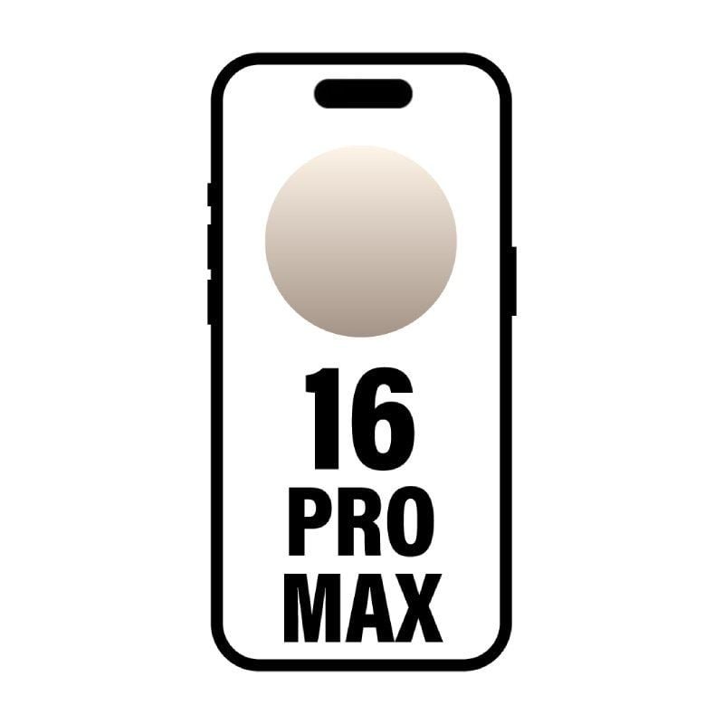 Smartphone Apple iPhone 16 Pro Max 512GB/ 6.9"/ 5G/ Titanio Color Desierto