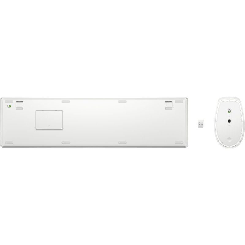 Teclado y Ratón Inalámbricos HP 650/ Blanco - изображение 3