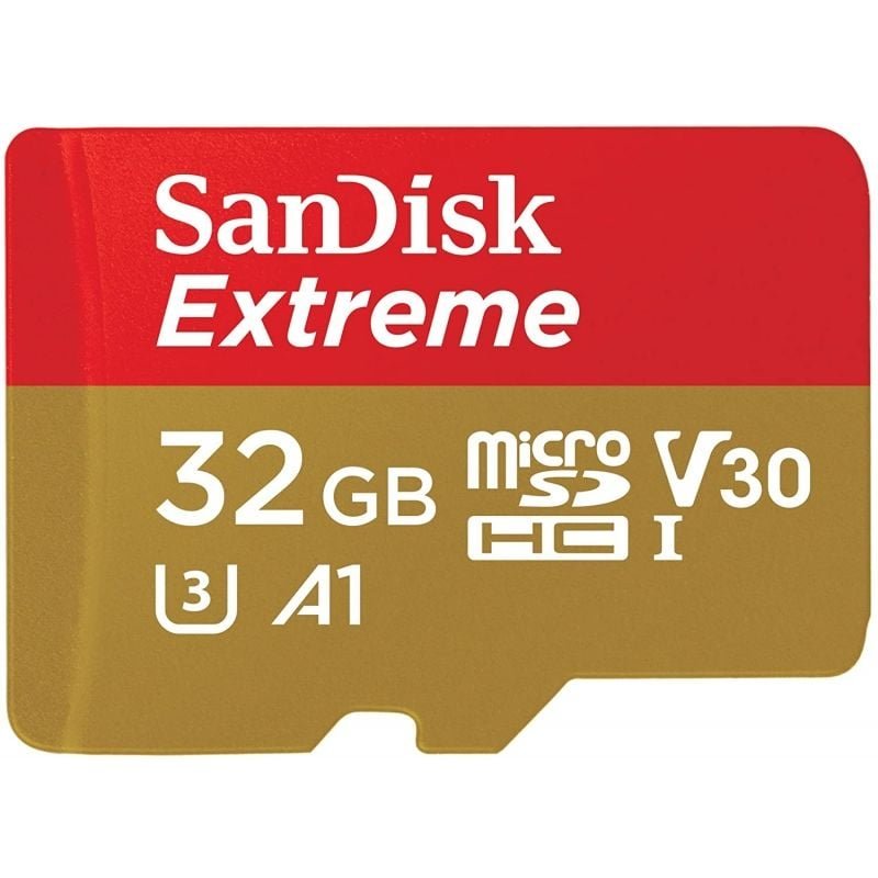 Tarjeta de Memoria SanDisk Extreme 32GB microSD HC UHS-I con Adaptador/ Clase 10/ 100MBs - изображение 2