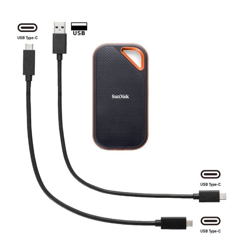 Disco Externo SSD SanDisk Extreme PRO Portable V2 1TB/ USB 3.2 Gen 2 - изображение 3
