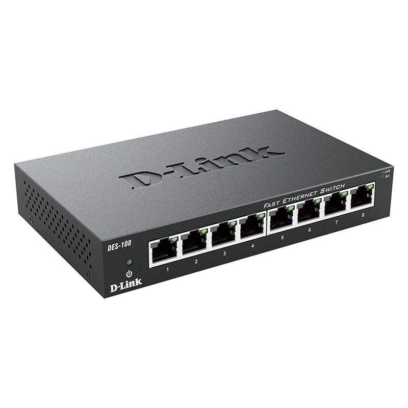 Switch D-Link DES-108 8 Puertos/ RJ-45 10/100 - изображение 2