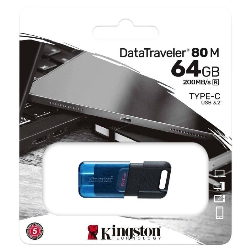 Pendrive 128GB Kingston DataTraveler 80 M USB 3.2 - изображение 3