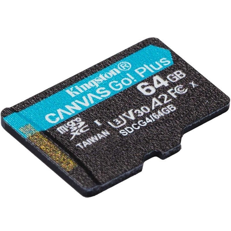 Tarjeta de Memoria Kingston CANVAS Select Plus 64GB microSD XC/ Clase 10/ 200MBs - изображение 2