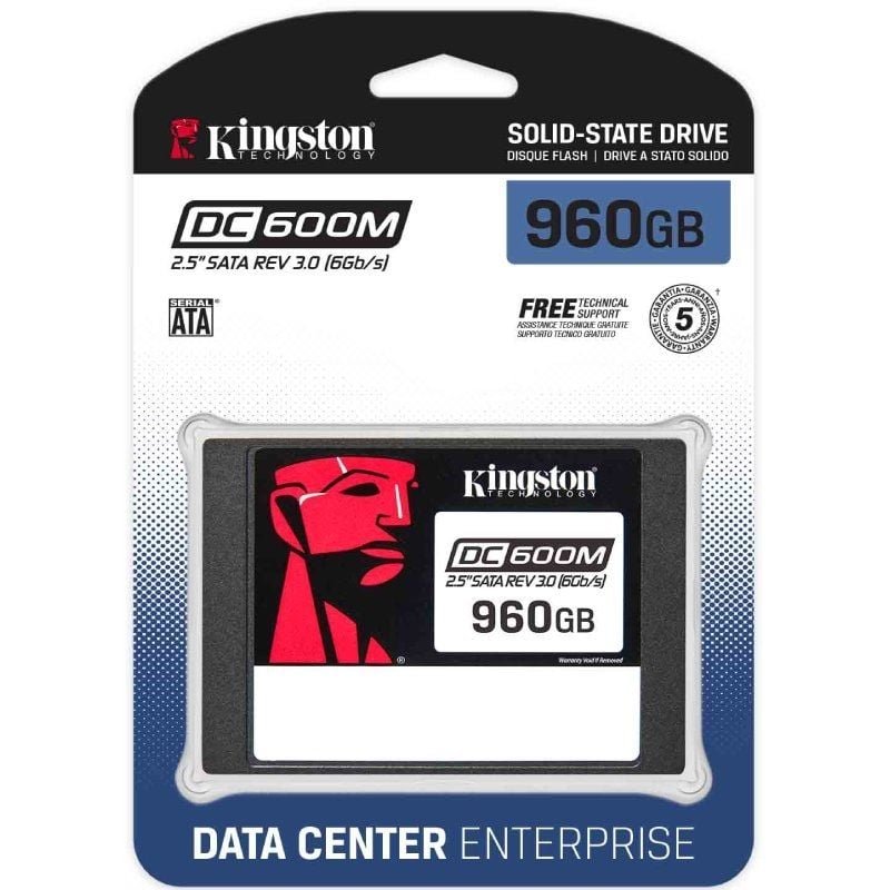 Disco SSD Kingston DC600M 960GB/ SATA III - изображение 2