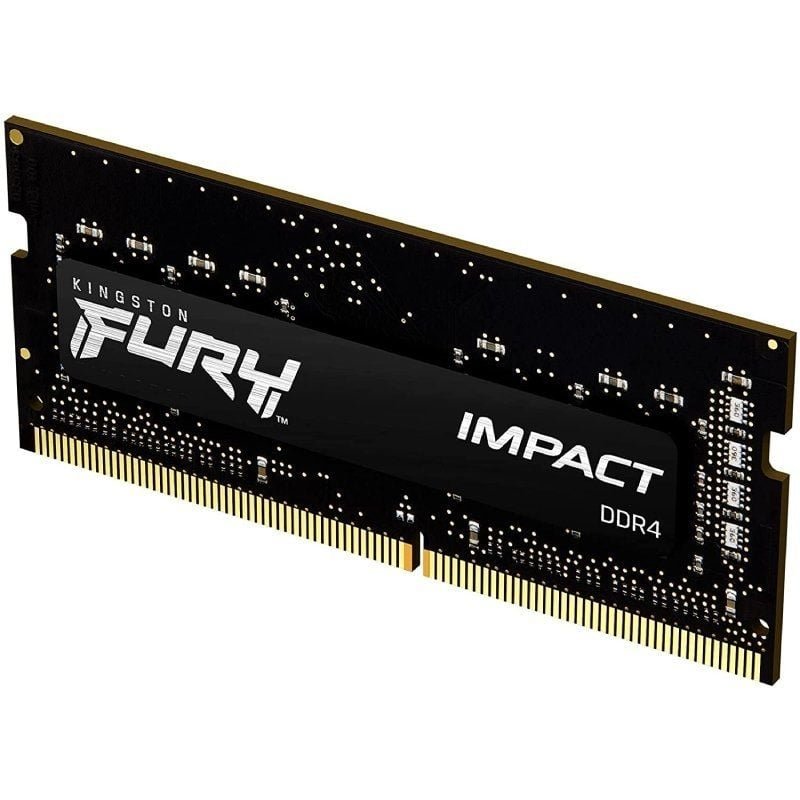 Memoria RAM Kingston FURY Impact 8GB/ DDR4/ 3200MHz/ 1.2V/ CL20/ SODIMM - изображение 2