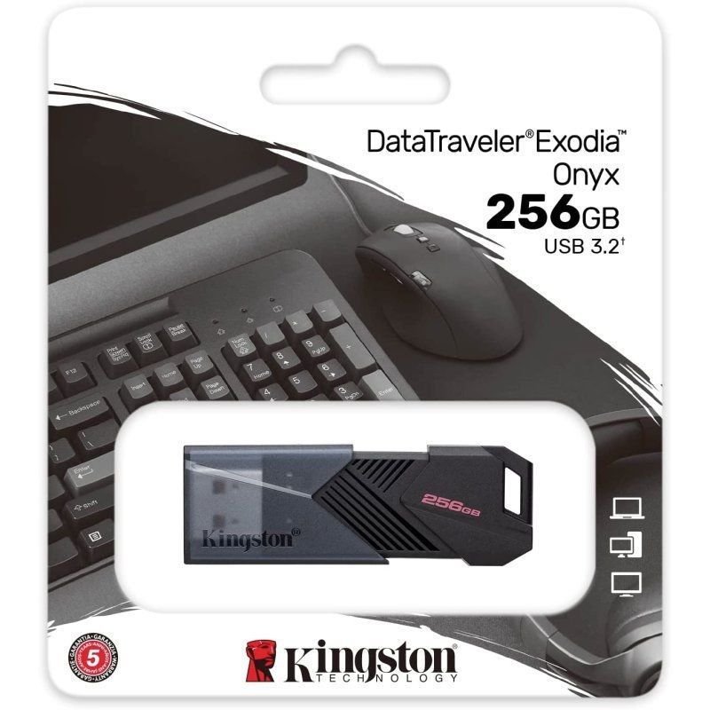Pendrive 128GB Kingston DataTraveler Exodia Onyx USB 3.2 - изображение 3