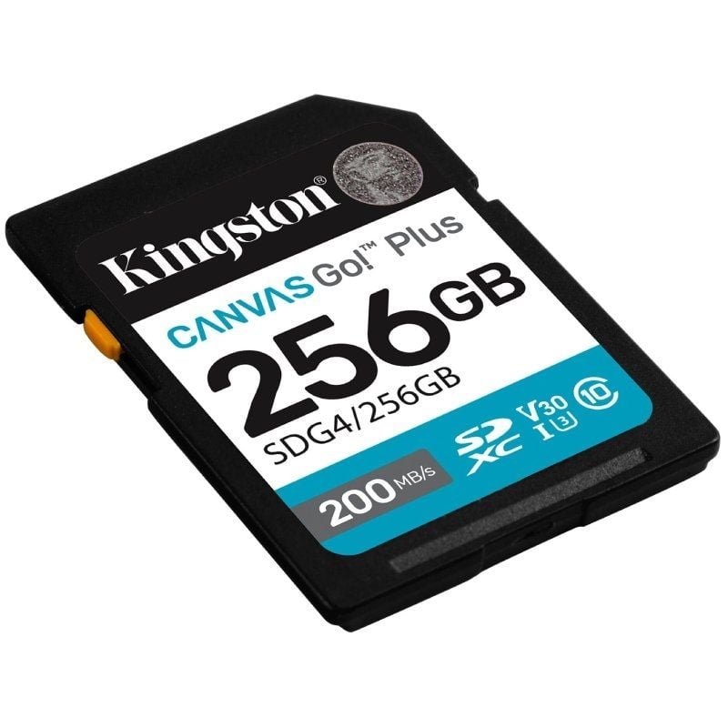 Tarjeta de Memoria Kingston CANVAS Go! Plus 256GB SD XC/ Clase 10/ 200MBs - изображение 2