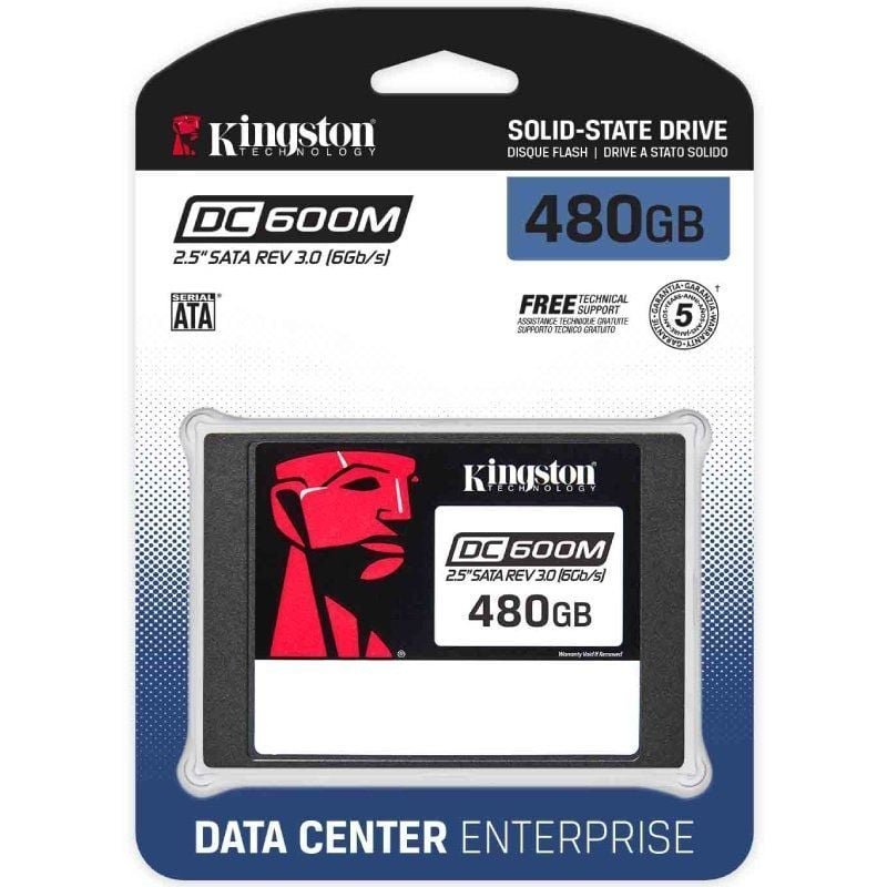 Disco SSD Kingston DC600M 480GB/ SATA III - изображение 2