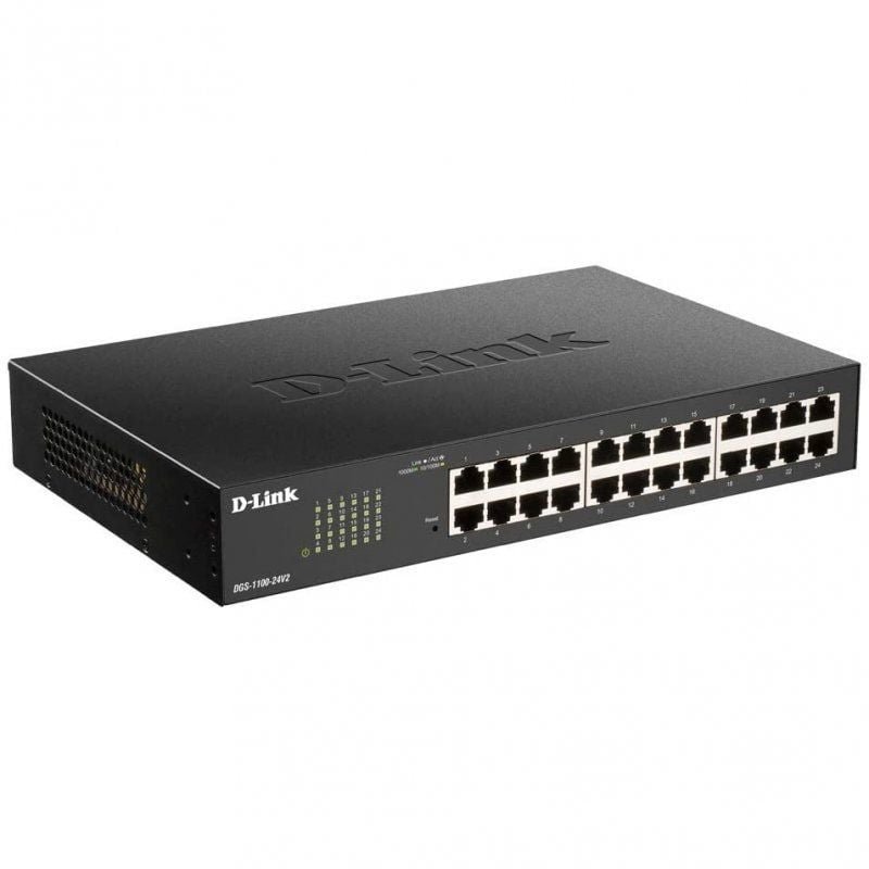 Switch Gestionable D-Link DGS-1100-24PV2 24 Puertos/ RJ-45 Gigabit 10/100/1000 PoE - изображение 2