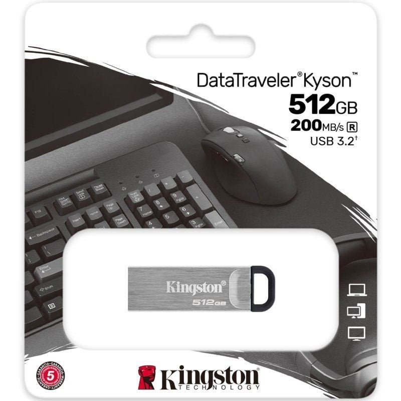 Pendrive 512GB Kingston DataTraveler Kyson USB 3.2 - изображение 3
