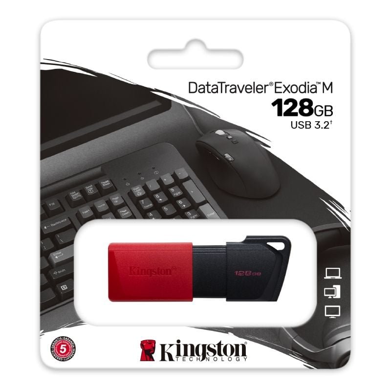 Pendrive 128GB Kingston DataTraveler Exodia M USB 3.2 - изображение 3