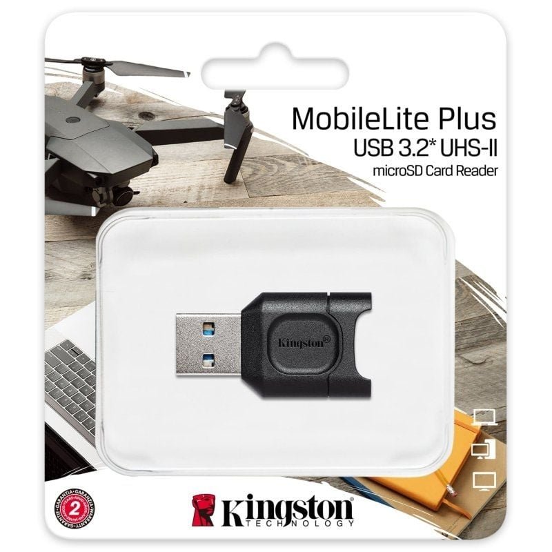 Lector de Tarjetas Externo Kingston MobileLite Plus MicroSD/ USB 3.2 - изображение 3