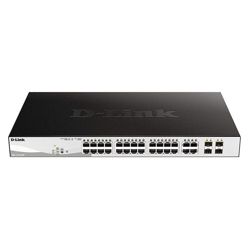 Switch D-Link DGS-1210-28P 28 Puertos RJ45/ 10/100/1000/ SFT/ PoE - изображение 2