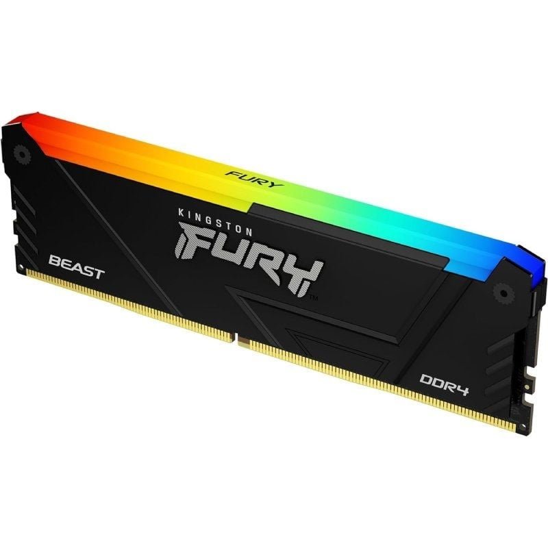 Memoria RAM Kingston FURY Beast RGB 16GB/ DDR4/ 3200MHz/ 1.35V/ CL16/ DIMM - изображение 2